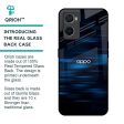 Blue Rough Abstract Glass Case for Oppo A36 Online