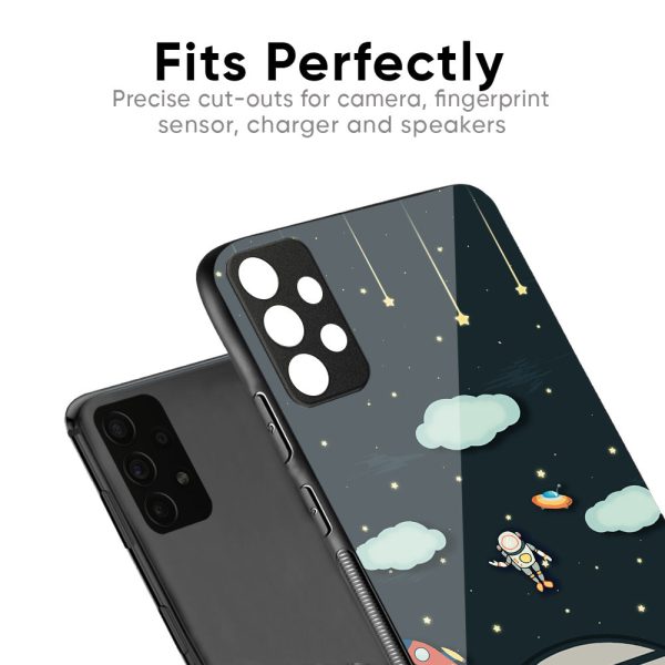 Astronaut Dream Glass Case For Oppo A76 Hot on Sale