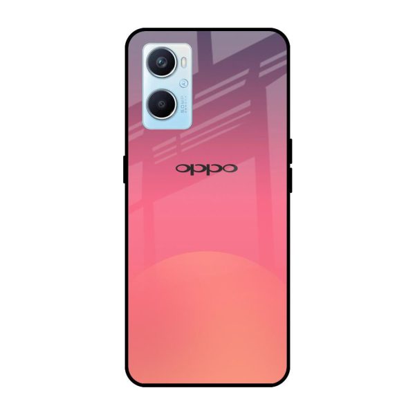 Sunset Orange Glass Case for Oppo A96 Supply