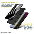 Black & Grey Gradient Glass Case For Oppo A36 Supply