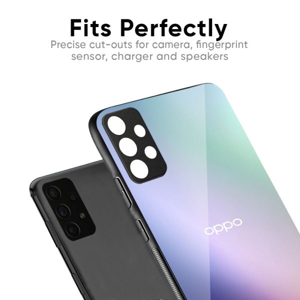 Abstract Holographic Glass Case for Oppo A96 For Sale