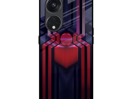 Super Art Logo Glass Case For Oppo Reno8T 5G Discount