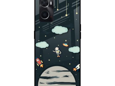 Astronaut Dream Glass Case For Oppo A36 Hot on Sale