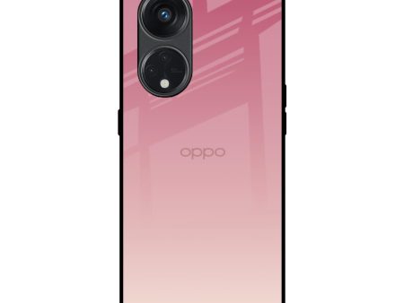 Blooming Pink Glass Case for Oppo Reno8T 5G For Discount