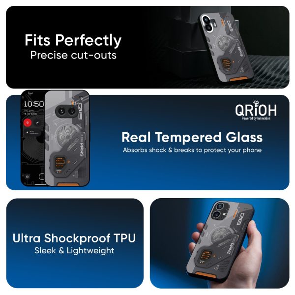 Tech Lifestyle Glass Case for Nothing Phone 2a 5G Supply