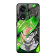 Anime Green Splash Glass Case for Oppo Reno8T 5G Cheap