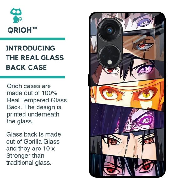 Anime Eyes Glass Case for Oppo Reno8T 5G Supply